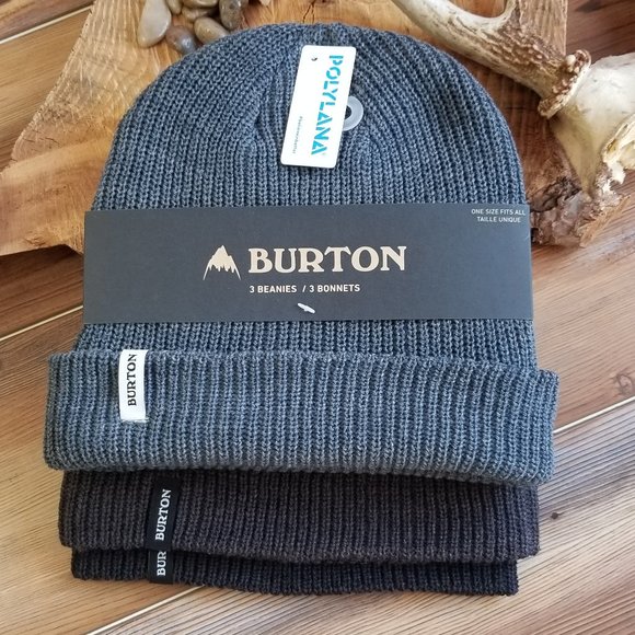 Burton Dnd Beanie 3pack Hats 